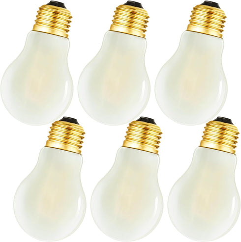 DONDDA Frosted E26 Edison Bulb A15 2W led Equal 25 watt Light Bulb