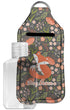 Personalized Foxy Mama Hand Sanitizer & Keychain Holder - Large