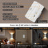 Dimmable, 2 Pack 2 Pack) easuntec Rechargeable Motion Sensor Night Light Warm White, Wireless Magnetic Stick-on