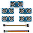 EPLZON HC-SR04 Ultrasonic Module Distance Sensor fit for Arduino UNO MEGA Nano Robot