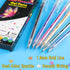 Dyvicl Dual Metallic Gel Pen Set of 6, Liquid Glitter Iridescent Pens for Adult Coloring, Doodling, Scrapbooking