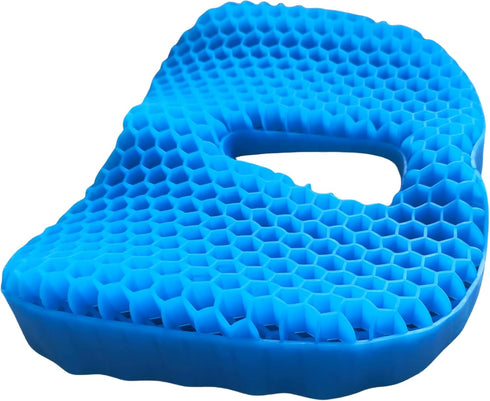 Tailbone, Seat Cushion Orthopedic Memory Foam Coccyx Pad for Sciatica & Back Pain Relief, Non-Slip Washable Portable