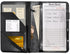 GYSYZJDH Server Book for Waitress PU Leather Cute Server Organizer with Zipper Pocket, Card & Money Holder, Pen Loop