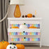 Whaline 32.8Ft Halloween Bulletin Board Border - Pastel Color Ghost Die Cut Trim Roll for Classroom