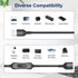 3.3FT/1M,Inline Itramax USB On Off Switch Cable,USB Extension Cable Support Data and Power Power Switch,Male to Female