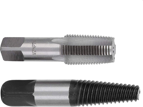 Garosa Pipe Tap Set, 1/2 inch Thread Broken Pipe Extractor Tools for Home Water Pipe Repair Kit