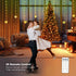 10ft 3.3ft Heart Curtain Lights Battery Operated Valentines Day Decor, x Warm White & Multicolor Twinkle Fairy String