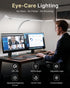 42" 4-Segment 1800LM ONEMIX LED Desk Lamp with Clamp, Architect Desk Light with Remote, Adjustable Bar, Bright