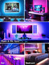 TV LED Lights, 13.1ft RGB Color Changing Light Strip for 45-65 Inch TV with Remote & Music Sync Control