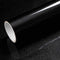 LACHEERY Glossy Black Contact Paper, 15.8"x80" Peel and Stick Wallpaper for Kitchen Cabinets and Bathroom Countertops