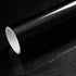 LACHEERY Glossy Black Contact Paper, 15.8"x80" Peel and Stick Wallpaper for Kitchen Cabinets and Bathroom Countertops