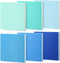 Sticky Notes 3 x 3 Inch Coastal Colors, Self Stick Pads, Blue Color Notepads, 100 Sheets/pad (6)