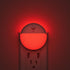 YUNLEX 2 Pack Plug in Red Sleep Night Light with Motion Sensor and