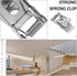 10PCS 2-Hole FAVOMOTO Downlight Panel Lamp Spring Clip, Light Emitting Diode Recessed Lighting Downlight Spring Clamps