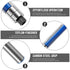 1/2 Inch 5/16" 1-3/16 Shank Flush Trim Router Bit, Diameter Top Double Bearing Router Bit, Carbide Tipped Straight