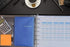 Office Werks Premium 7 Ring Check Binder for Business Checks, 600 Checks Capacity, Black Textured Vinyl Cover