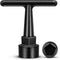 Enhon Curb Box Wrench for Pentagon Curb Boxes, Water Meter Wrench for Penta Socket, T Handle Penta Wrench