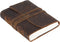 Handmade Leather Journal, 7 x 5 Inches Daily Notepad for Men & Women, Unlined Paper for Artists and Sketching.