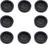 ECUDIS 1-3/16" ID Rubber Grommets, 1-1/2" Drill Hole Plugs for Wire Protection (Round, 8 Pcs)