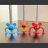Raymond Geddes Suction Monster Pencil Stand (24 Pack) - Colorful Desk Pet for Kids, Cool School Supplies