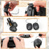 ARC Rail Adapters Accessories for Walker Electronic EarMuffs, 1 Pair Black Mounting Adapter