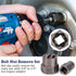 36Pcs Set, 2-in-1 Frozen, Screw & Bolt Extractor Multi-Spline Lug nut Remover, Easy out Stripped Screw Removal Tool Kit