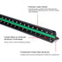 OwnMy 3 Pack 12 Inch Set, 3-Colors-Groove Set, Solid Aluminum Triangular Architect Scale Ruler Architectural