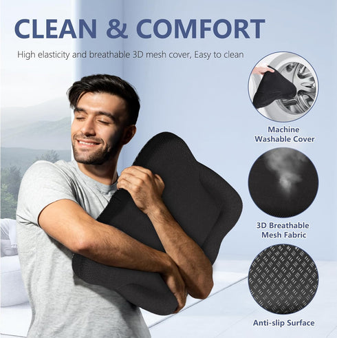 Thicken 19.7in Seat Cushion Gel, Large Cooling Cushion for Long Sitting, Pressure Relief for Office Chair, Wheelchair,