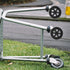 2Pcs 6.69In Replacement Shopping Cart Wheels for Folding Grocery Trolleys Durable Smooth Rolling with Strong Load