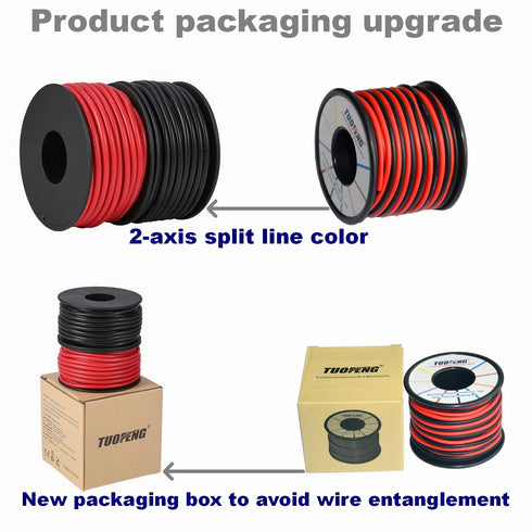 16 AWG Electronic Wire, 66 Feet Silicone Wire, Flexible Tinned Copper Wire, High Temperature Resistance, 33 ft Black