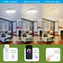 Fixture,11 inch 18W,with Dimmable Smart Waterproof LED Flush Mount Ceiling Light Bluetooth Speaker,RGB Color Changing