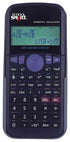 School Smart CS-209 Scientific Calculator, Extra Large Digital Display, Black
