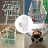 20 Pack 3 Way 1/2 Inch Tee PVC Fittings, 1/2inch SCH 40 Adapter for Water Supplies, DIY Garden Shelf