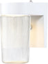 11W 800 3000K 1-Pack LIT-PaTH Dusk to Dawn Outdoor Wall Lantern, LED Jelly Jar Light, Lumens, Warm White, Aluminum