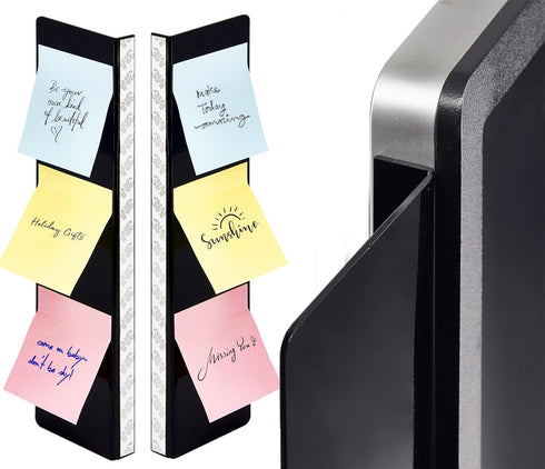 XyviLokit Monitor Memo Board for Slim Monitor, Monitor Sticky Note Holder for No
