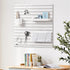 Pegboard Accessories - Combination Wall Pegboard Trays for Books, Wallets, Coins, Mini Toys, DIY Storage