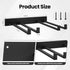 Neiteli 2 Pack 240 lbs Folding Chair Storage Rack,Folding Chair Rack,garage organizer wall mount,tool hangers