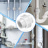 2 inch PVC Coupling Pipe Fitting - 2 inch Female Thread PVC Union Coupling, 2PCS for Swimming Pools and Outdoor Plumbing