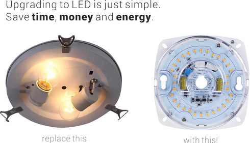 Silverlite 5.5" 4000K Dimmable -6.73" 23W 1700LM 120V CRI90, UL/ES/JA8 PCB Size LED Light Engine Overall Size, Retrofit