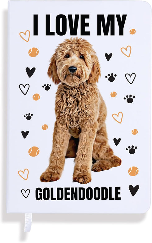 Dog Notebook Journal (96 Lined Pages) - Cute Dog Themed Gifts for Women, Fun Gifts for Dog Lovers