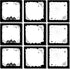 Halloween Sticky Note Pads, 450 Pieces with Spider Pumpkin Bat, 3 Styles, 50 Sheets Each, 9 Books Total