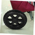 2pcs Heavy Duty Utility Cart Wheels Rubber Replacement Casters for Shopping Trolley Shock Absorbing Rolling Cart