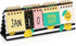 Lemon Perpetual Flip Calendar for Office Desktop, Classroom Supplies, Desk Calendar with Day, Date, Month Display (8 x