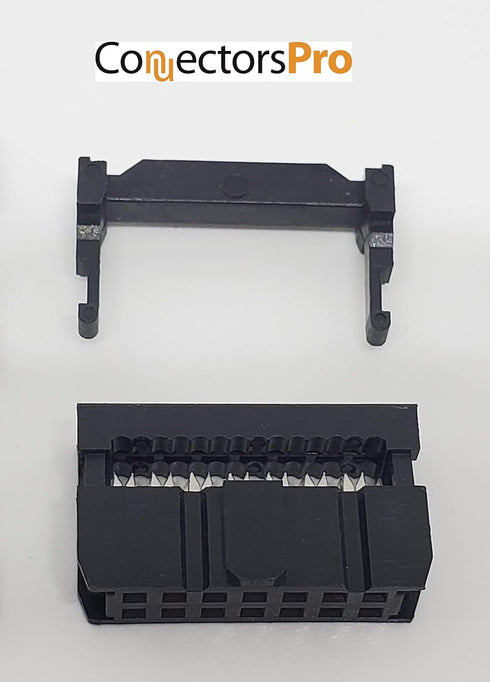 Pc Accessories ConnectorsPro 50-Pack 2X7 14P FC 2.54mm Dual Row IDC Sockets for Flat Ribbon Cable, 14 Pins