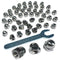 ZDingTech 50pcs 1/4-20 Acorn Cap Nuts,1/4-20 Cap Nuts,Acorn Hex Dome Head Dome nut,304