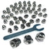 ZDingTech 50pcs 1/4-20 Acorn Cap Nuts,1/4-20 Cap Nuts,Acorn Hex Dome Head Dome nut,304