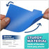Olivo Plastic Index Card Dividers 3x5 Poly Set with 1/5 Cut Tabs for A-Z Alphabet, 30 Pack
