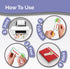 62 8 11 Inches Translucent Semi-Clear Sticker Paper for Inkjet Printer & Laser Printer Sheets - Self-Adhesive