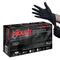 InTouch B311 Disposable Nitrile Exam Gloves, Latex-Free, Black, Extra Large, 100-Ct
