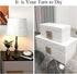 practicalWs Marble Contact Paper, 15.7inch 118.1inch White Marble Wallpaper, Waterproof Self Adhesive Removable for